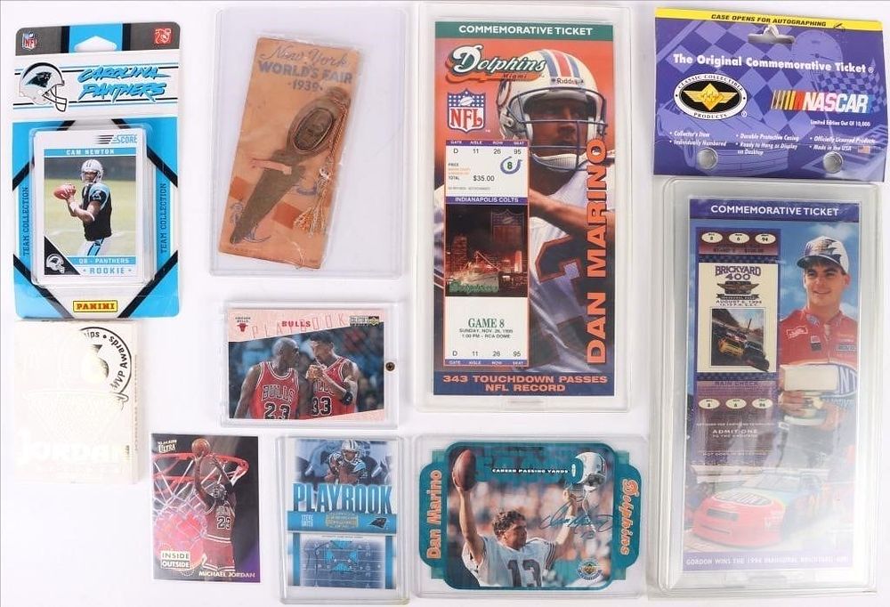 Lot 185348: ASSORTED MULTI-SPORT COLLECTIBLES, CARDS & MORE