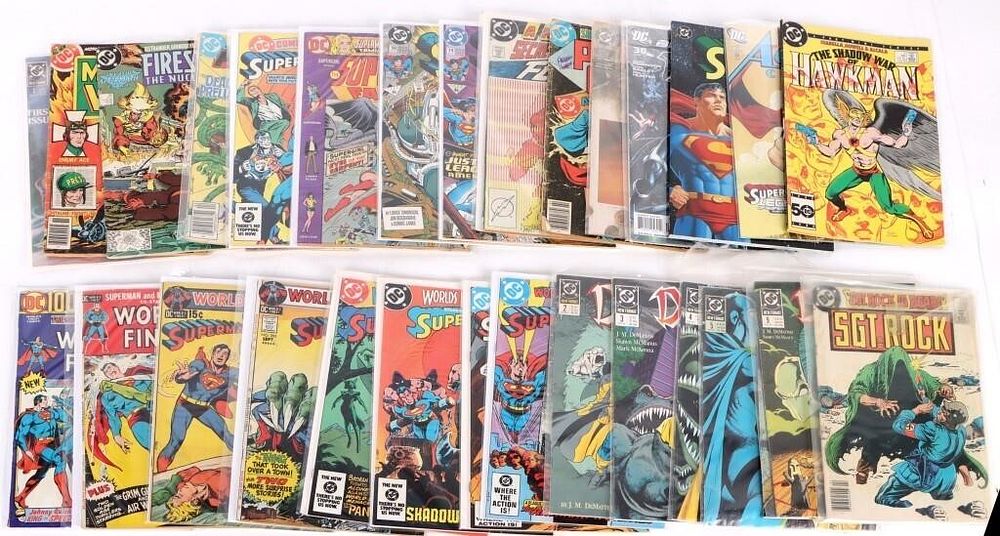 Lot 185354: DC COLLECTIBLE ASSSORTED COMIC BOOKS - (33)