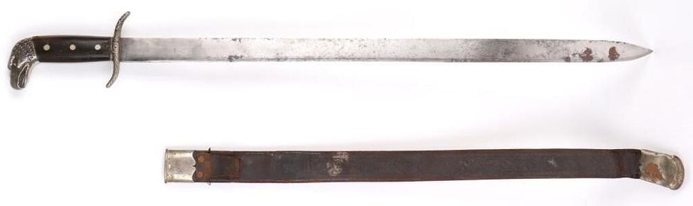 Lot 185399: U.S. COLLINS & CO. NO.86 EAGLE HEAD POMMEL MACHETE