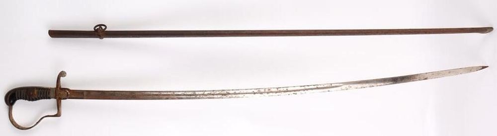 Lot 185400: ANTIQUE GERMAN OFFICER'S SABRE W/ SCABBARD