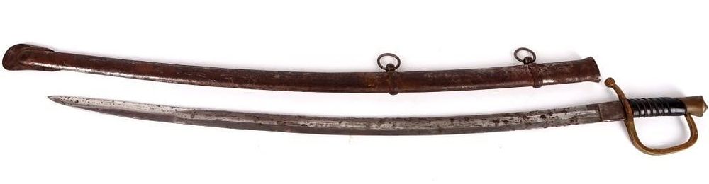 Lot 185401: 1840 CIVIL WAR UNITED STATES CAVALRY SWORD