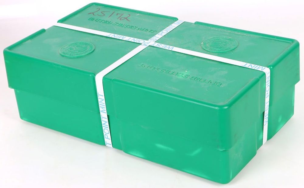 Lot 186341A: SEALED WEST POINT MINT FINE SILVER MONSTER BOX