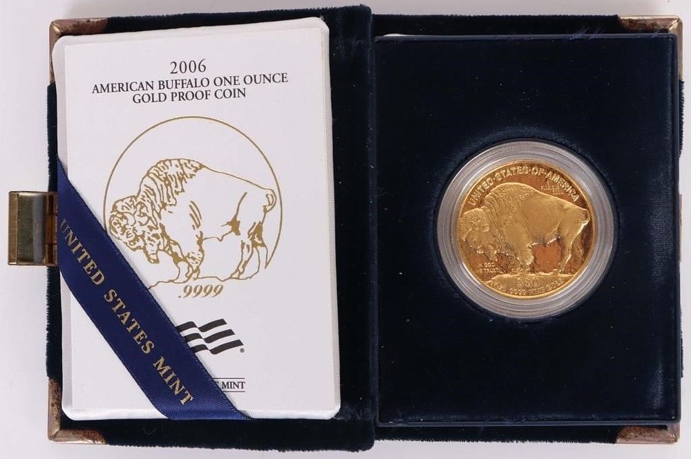 Lot 187191: AMERICAN BUFFALO ONE OUNCE FINE GOLD PROOF COIN