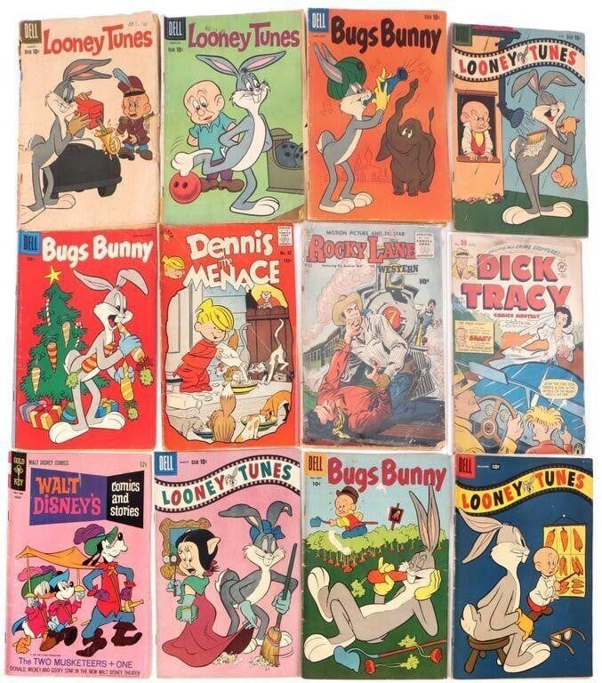 Lot 187230: ASSORTED GOLDEN AGE COMICS - (12)