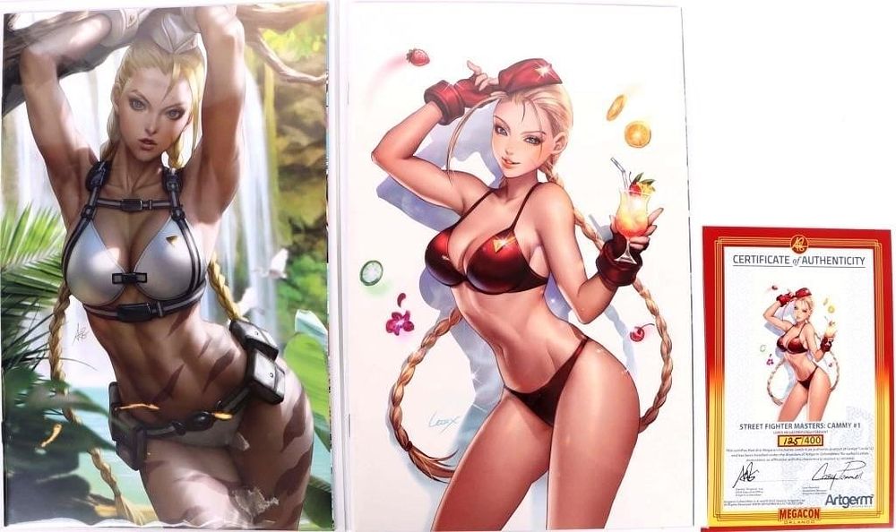 Lot 187241: STREET FIGHTER CAMMY SWIMSUIT VARIANT EDITION LOT