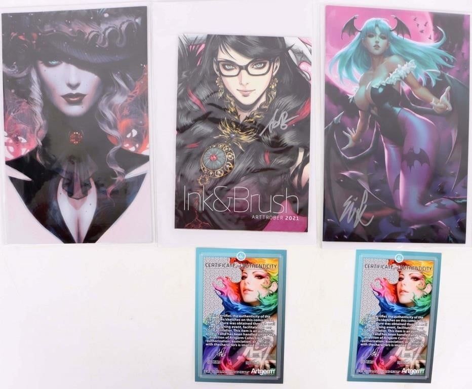 Lot 187243: FEMALE VARIANT COVER COMIC COLLECTION
