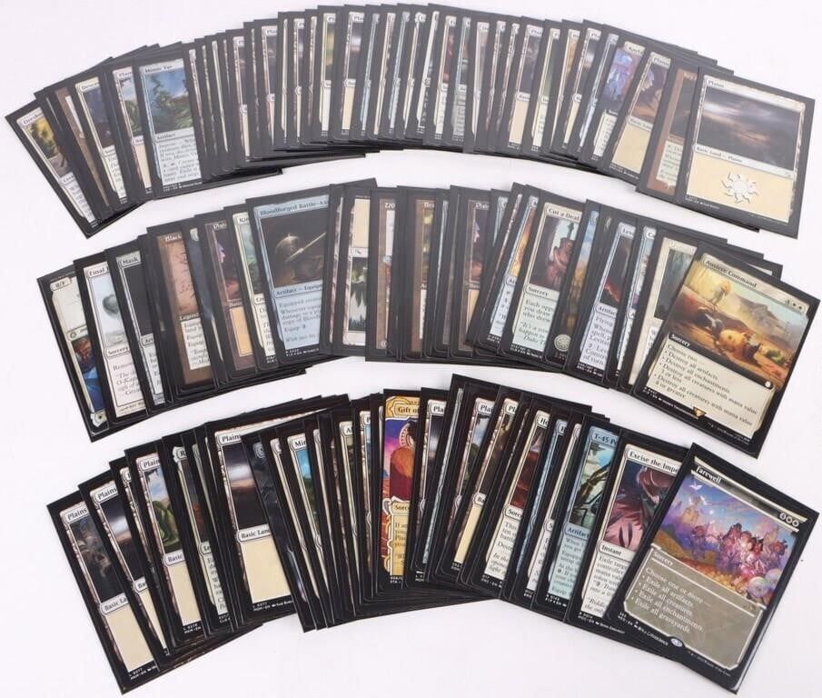 Lot 187244: MAGIC THE GATHERING MONO WHITE COMMANDER DECK