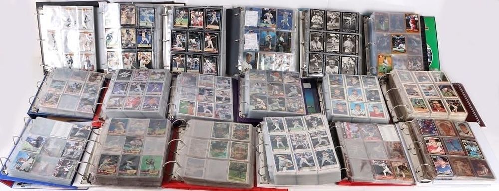 Lot 187336: 1980-2000'S HUGE COLLECTION BASEBALL CARD SETS
