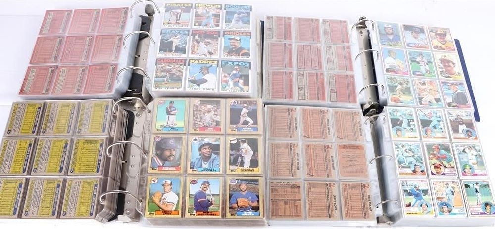 Lot 187348: 1980'S TOPPS BASEBALL CARD SETS - LOT OF 4