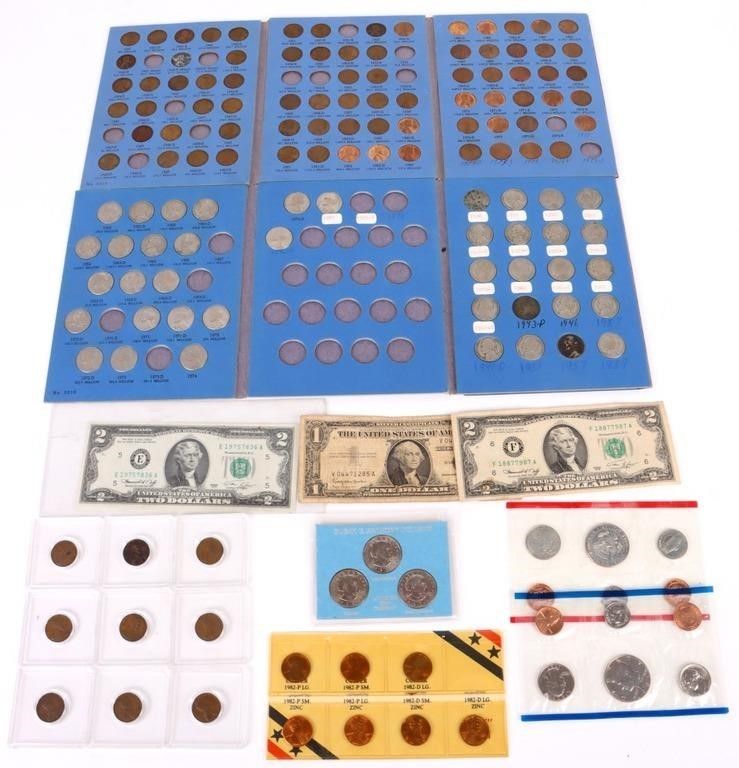 Lot 187376: ASSORTED COLLECTIBLE U.S. CURRENCY & BOOKS - (10)