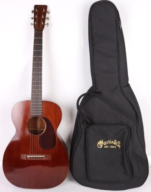 Lot 187423: 1952 MARTIN 0-15 ACOUSTIC GUITAR W/ MATCHING CASE