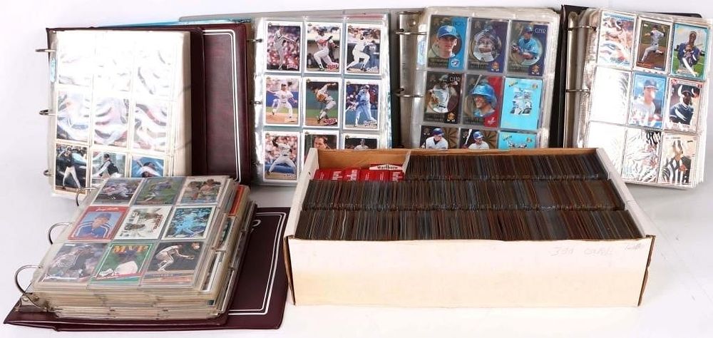 Lot 188300: 1980-1990'S ASSORTED COLLECTIBLE BASEBALL CARDS
