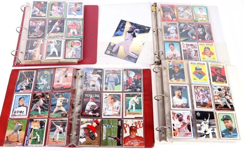 Lot 188301: LARKIN, BOGGS, SCHILLING, & PUCKETT CARD BINDERS