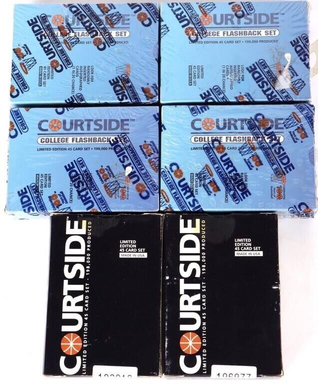 Lot 188311: COURTSIDE LIMITED EDITION & COLLEGE FLASHBACK SETS