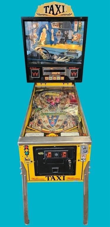 Lot 188382: 1988 TAXI #10 WILLIAMS ELECTRONICS PINBALL MACHINE