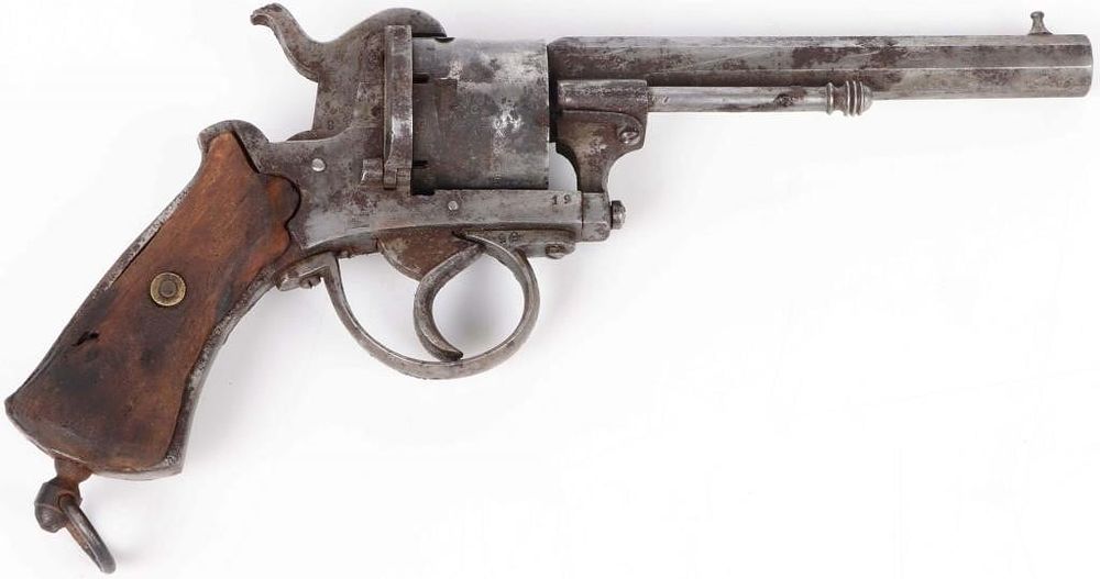 Lot 188383: PINFIRE REVOLVER GUARDIAN AMERICAN MODEL OF 1878