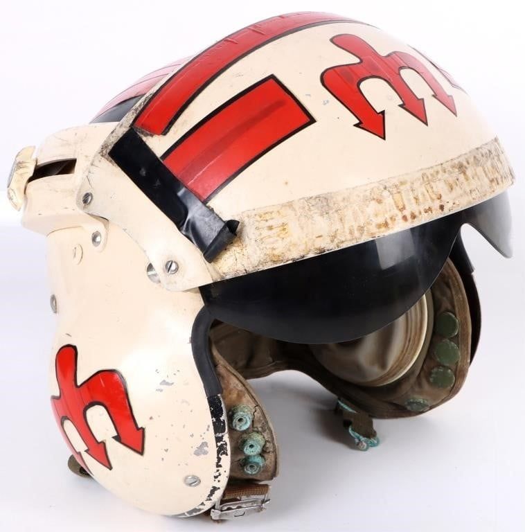 Lot 188393: U.S. SEALS SPH-3 FLIGHT HELMET W/ NAME MIKE ALL