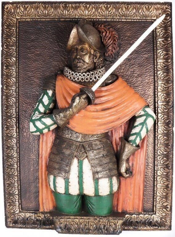 Lot 188412: SIGNED FINESSE ORIGINALS ESPADA '71 WALL SCULPTURE