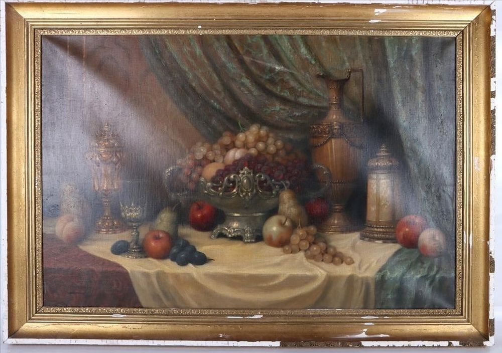 Lot 188415: JOHN FRIEDLINGER (1890-1963) ORIGINAL STILL LIFE