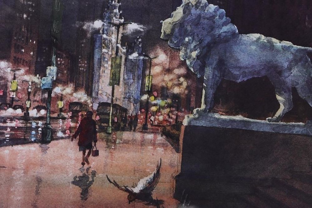 Lot 188429: TOM LYNCH SIGNED OFFSET "PROUD CITY" LITHOGRAPH