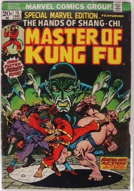 Lot 191245: SPECIAL MARVEL EDITION #15 1ST SHANG-CHI & MORE