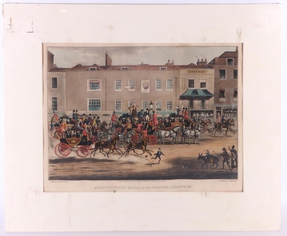 Lot 191266: VINTAGE POLLARD "NORTH COUNTRY..." LITHOGRAPH