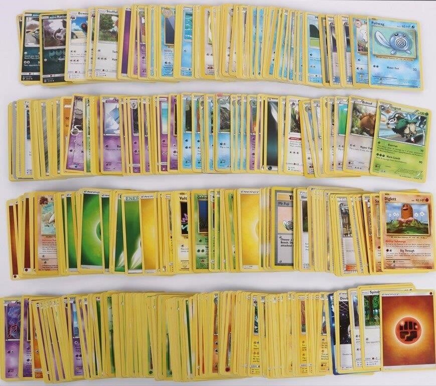 Lot 191325: POKEMON 2007-2020 COLLECTIBLE CARDS ~ 500 CARDS