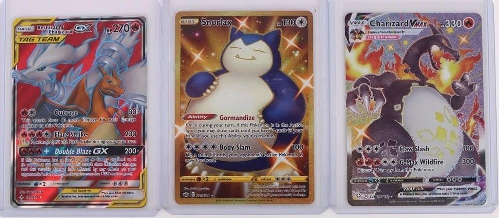 Lot 191328: RARE POKEMON COLLECTIBLE HOLO CARDS - LOT OF 3