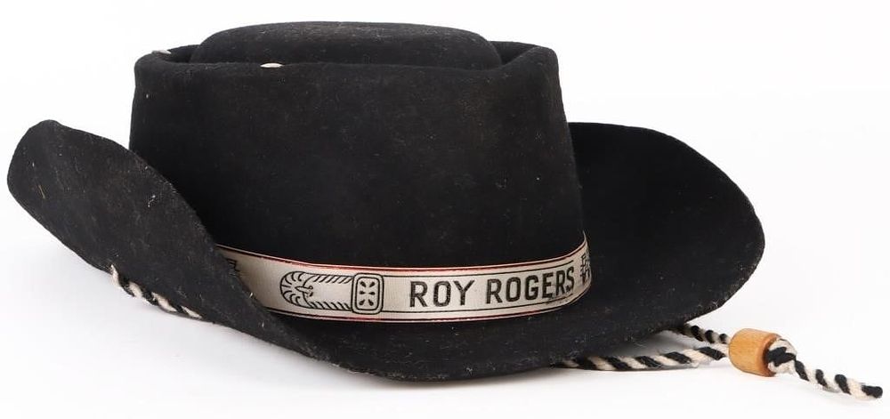Lot 191392: VINTAGE 1950'S IDEAL ROY ROGERS QUICK SHOOTER HAT