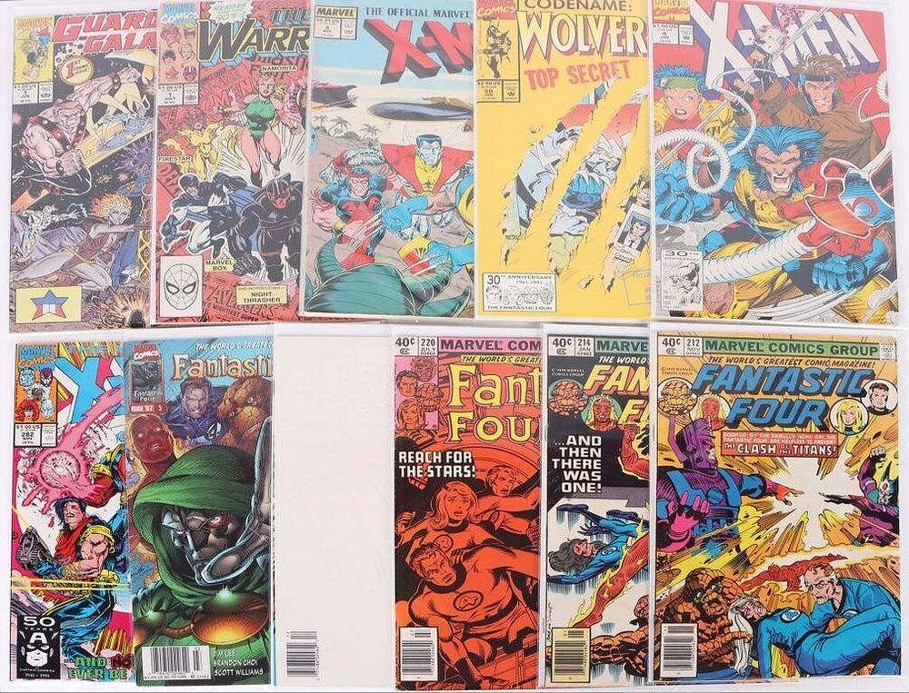 Lot 194327: MARVEL F4, X-MEN, & MORE SUPER COLLECTION - (11)