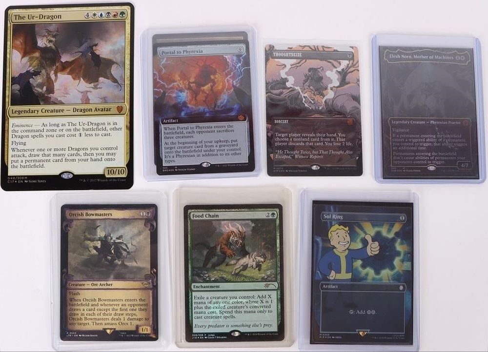 Lot 194336: MTG HIGH VALUE TRADING CARDS - LOT OF 9