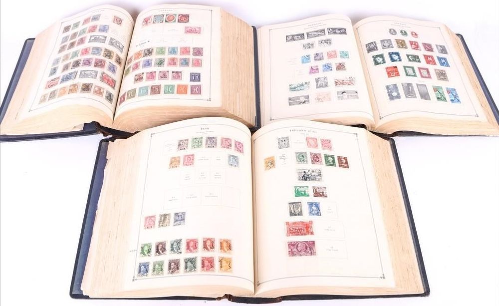 Lot 194372: 1840-1960 INTERNATIONAL POSTAGE STAMPS ~1000+ HUGE