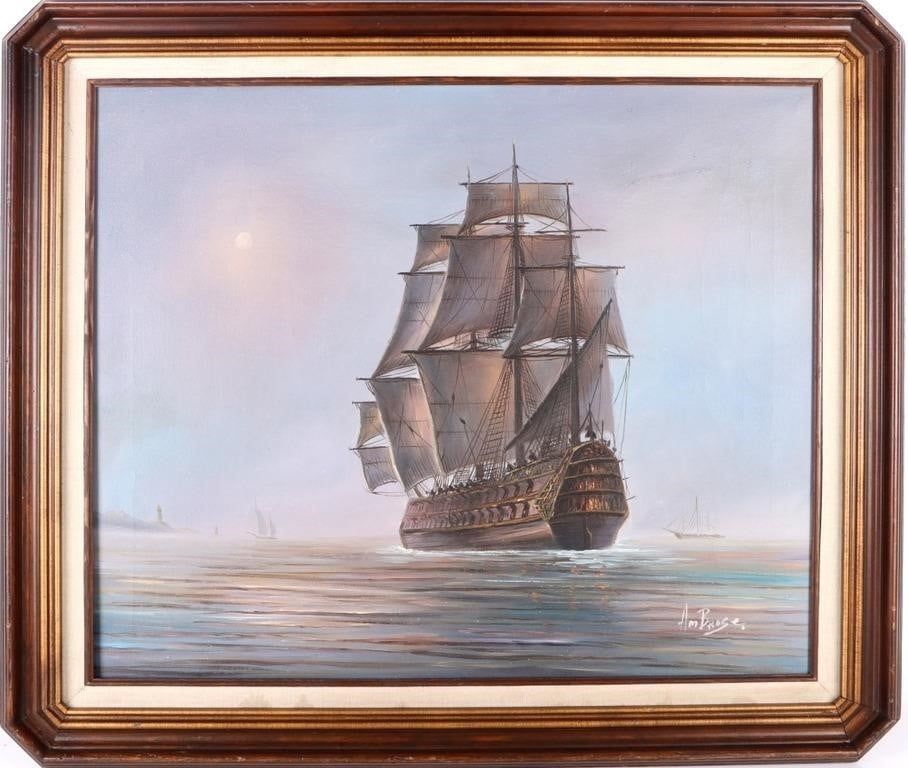 Lot 194414: JOHN AMBROSE DONOVAN ORIGINAL OIL PAINTING - AFTER