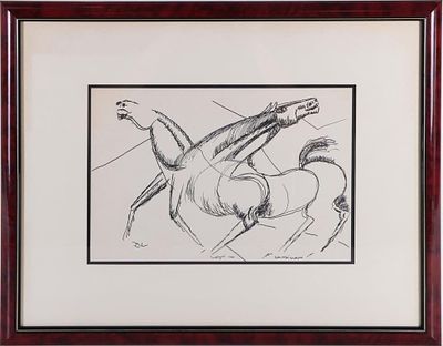 B. CASSINARI LIMITED TEMPLE OF SAN GIOVANNI PRINT. Lithograph by B. Cassinari of the Temple of 