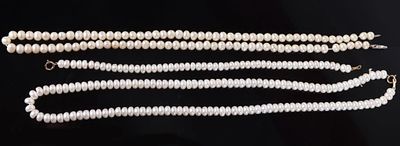 10K YELLOW GOLD CLASPED WHITE PEARL LADIES JEWELRY. 10K yellow gold clasped white pearl ladies 