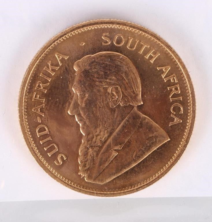 Lot 191078a: 1981 SOUTH AFRICAN KRUGERRAND 1 OZ OF FINE GOLD
