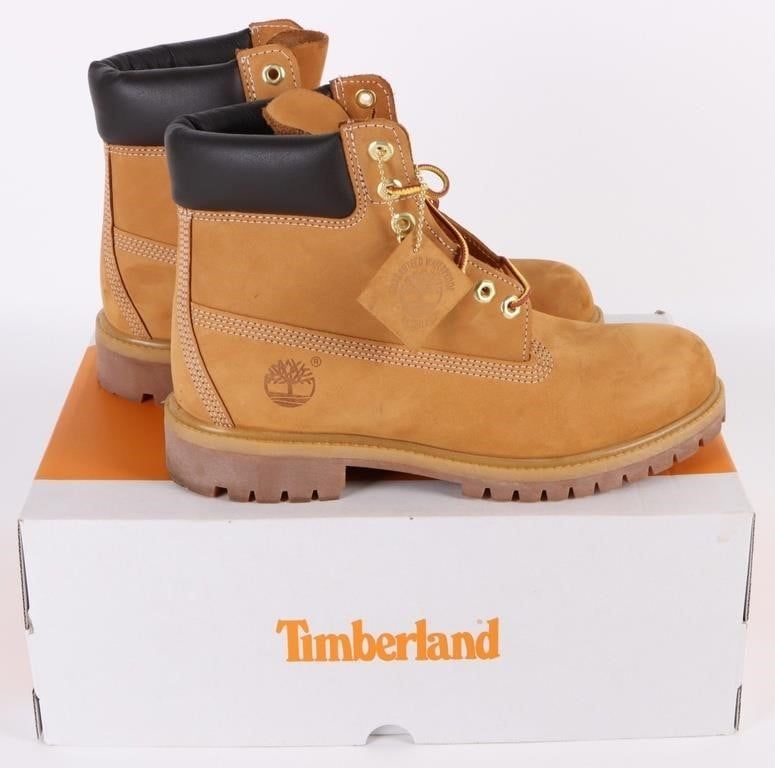 Lot 195361: TIMBERLAND MEN'S 6IN PREMIUM WATERPROOF BOOTS