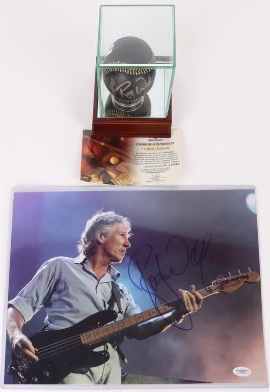Lot 195372: ROGER WATERS CERTIFIED COLLECTION LOT - (2)