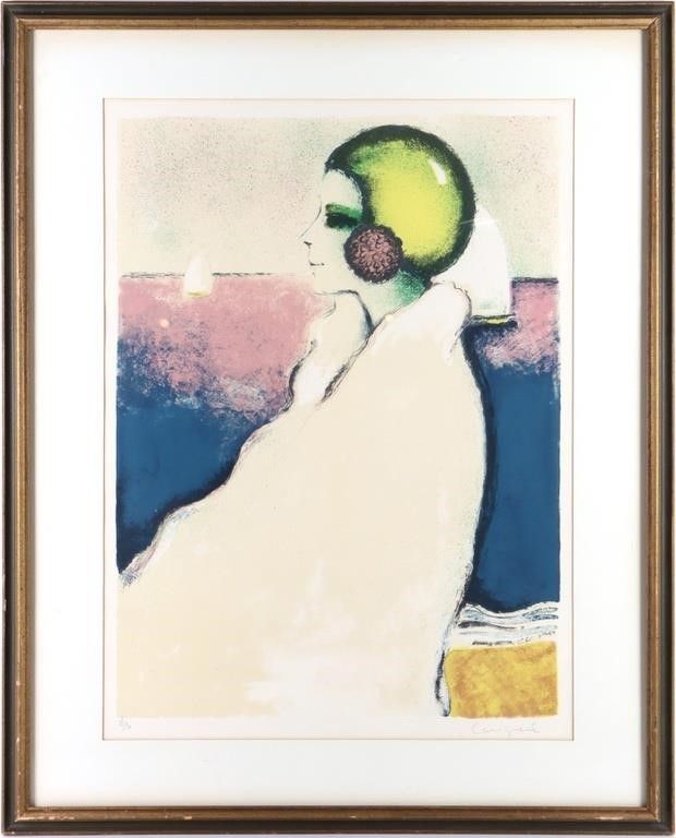 Lot 196042g: JEAN-PIERRE CASSIGNEUL, LE BONNET DE BAIN LITHO