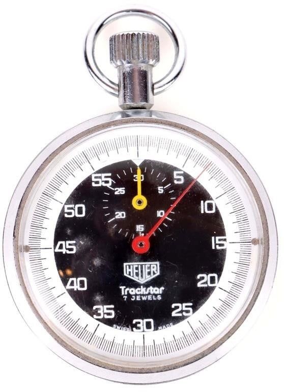 Lot 199257: HEUER TRACKSTAR STOPWATCH SWISS MADE VINTAGE