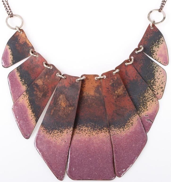 Lot 199303: SIBILIA ANTHROPOLOGIE DESIGNER METAL NECKLACE