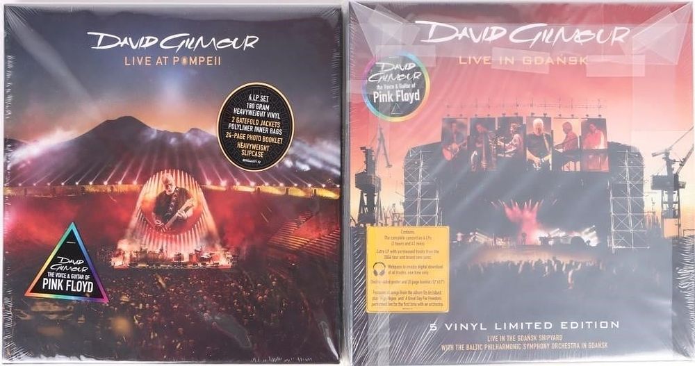Lot 199417: DAVID GILMOUR LIMITED EDITION SEALED VINYL SETS