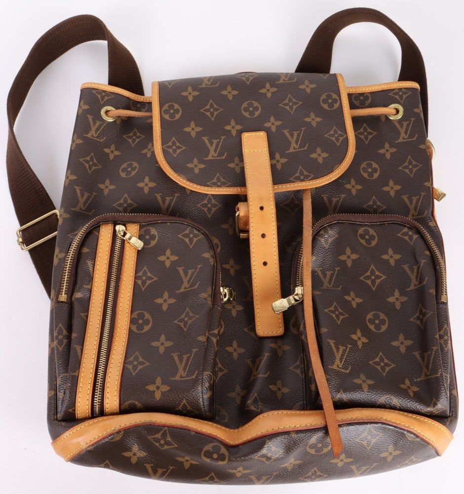 Lot 199055A: LOUIS VUITTON MONOGRAM BOSPHORE BACKPACK