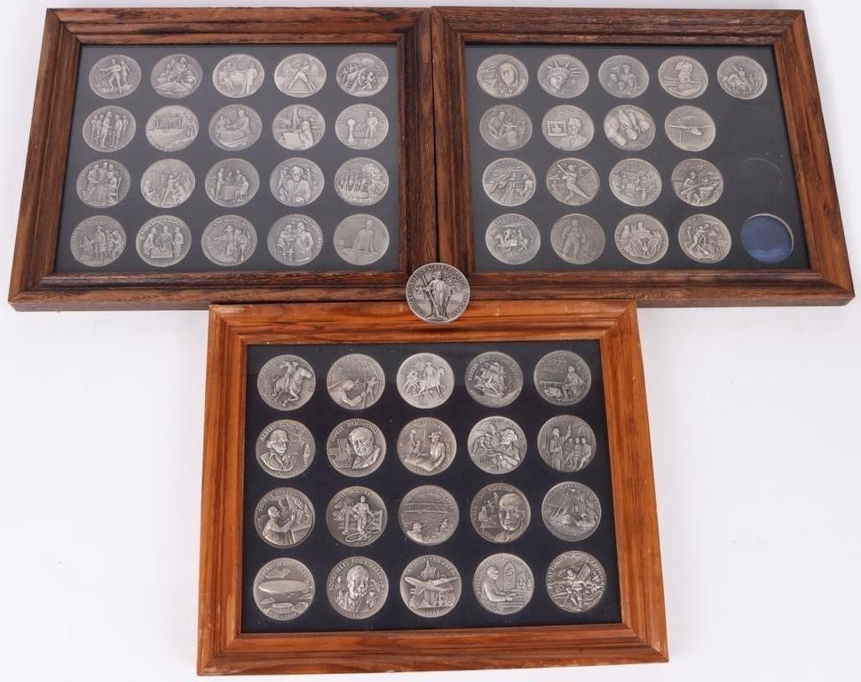 Lot 200413: LONGINES SYMPHONETTE STERLING COIN PARTIAL COLL.