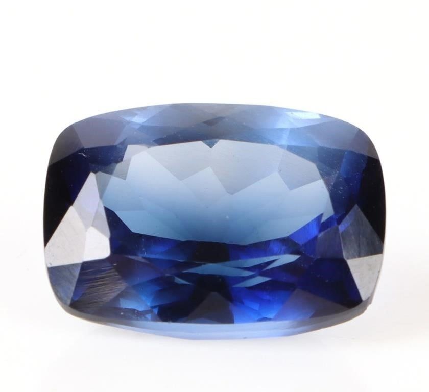 Lot 202247: 17.35CT CUSHION SAPPHIRE GEMSTONE W/ EGL CERT.
