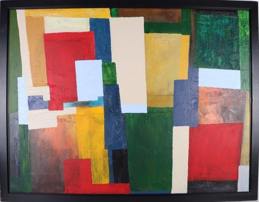 Lot 203441: HANS HOFMANN ORIGINAL OIL PAINTING - AFTER