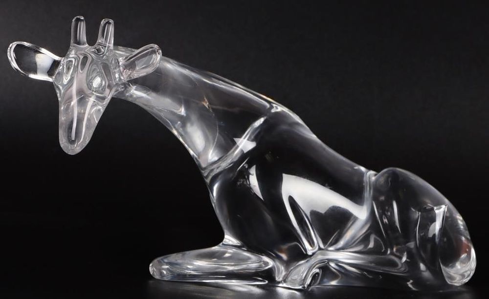 Lot 203508: BACCARAT TANGANYIKA GIRAFFE BY LOET VANDERVEEN