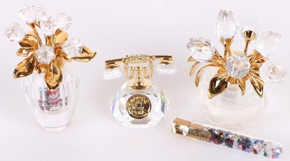 Lot 203513: SWAROVSKI CRYSTAL MEMORIES FIGURES - LOT OF 3