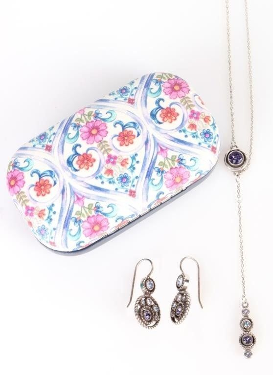 Lot 209376: BRIGHTON STERLING SILVER MATCHING SET