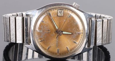 BULOVA ACCUTRON STAINLESS STEEL WRIST WATCH. Vintage Bulova Accutron Stainless Steel Wristwatch.